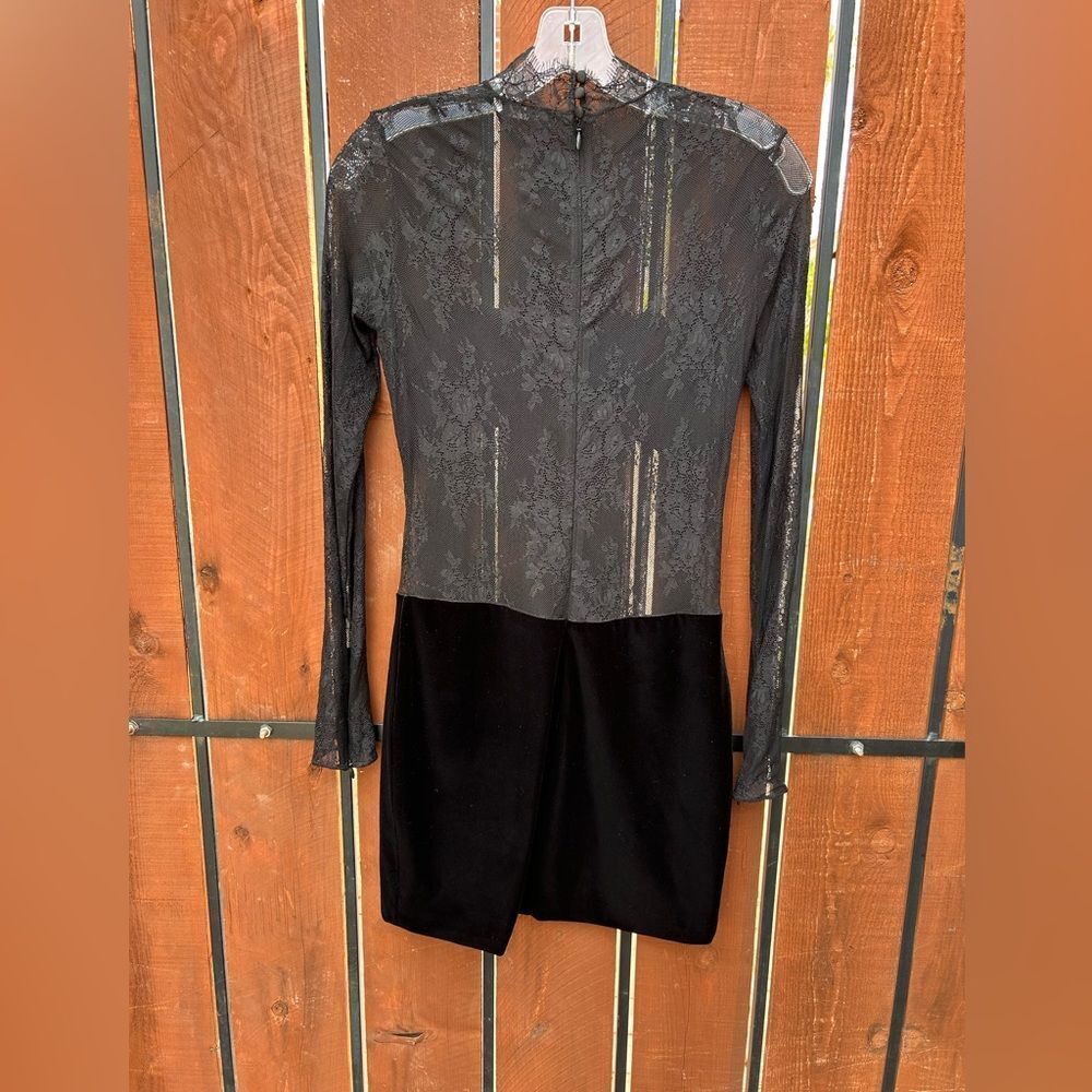 RETROFETE BRIGETTE velvet lace dress - Picture 4 of 10